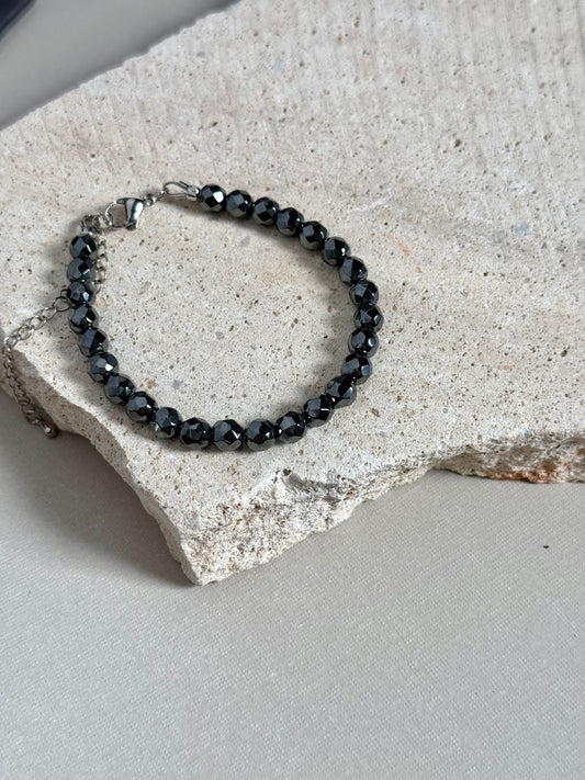 Black Galaxy Hematite Bracelet