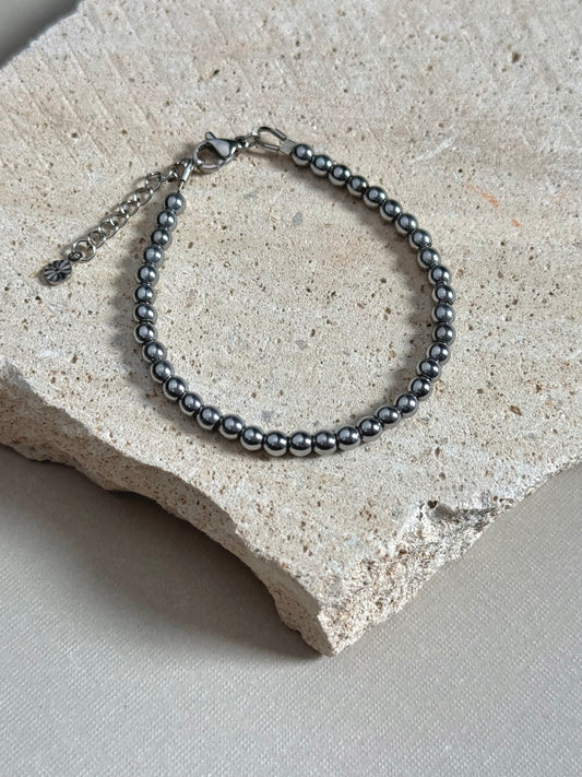 Small Hematite Bracelet