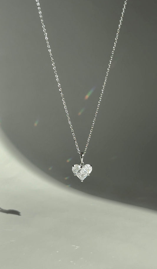 Beautiful Heart Charm Necklace